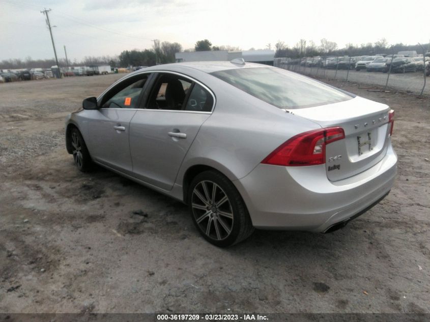 2015 VOLVO S60 T6 DRIVE-E PLATINUM - YV149MFD8F1314694