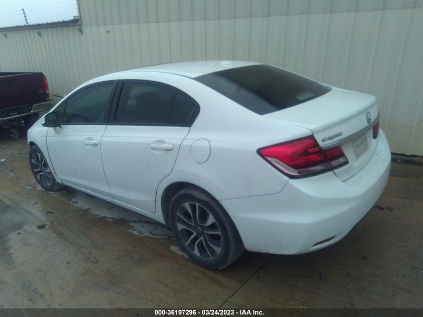 2013 HONDA CIVIC SDN EX-L - 19XFB2F99DE001120
