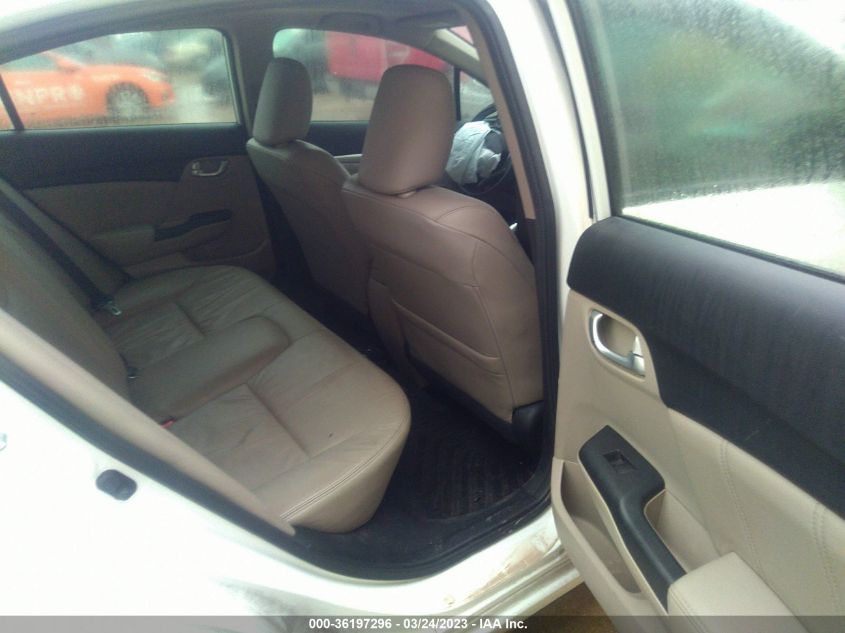 2013 HONDA CIVIC SDN EX-L - 19XFB2F99DE001120