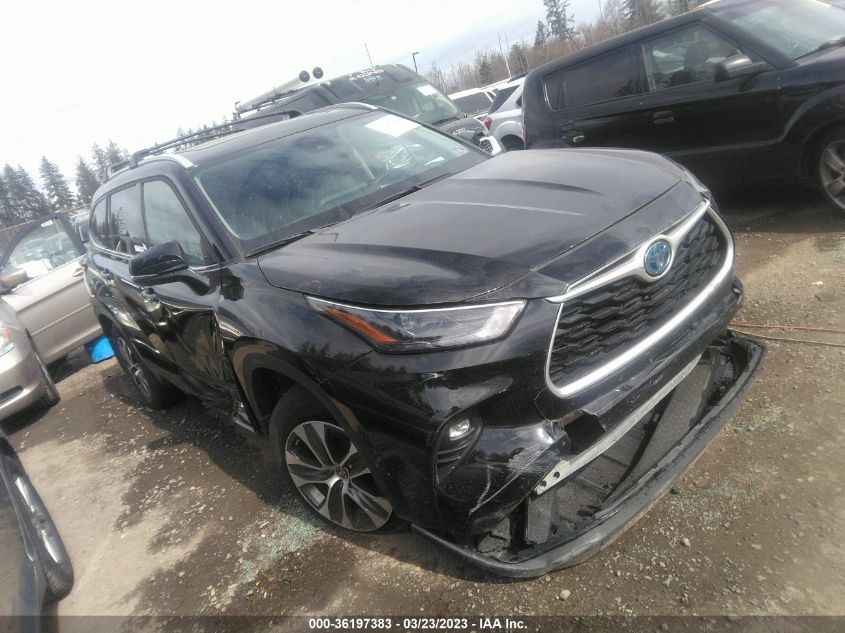 2022 TOYOTA HIGHLANDER HYBRID - 5TDHBRCH3NS562675