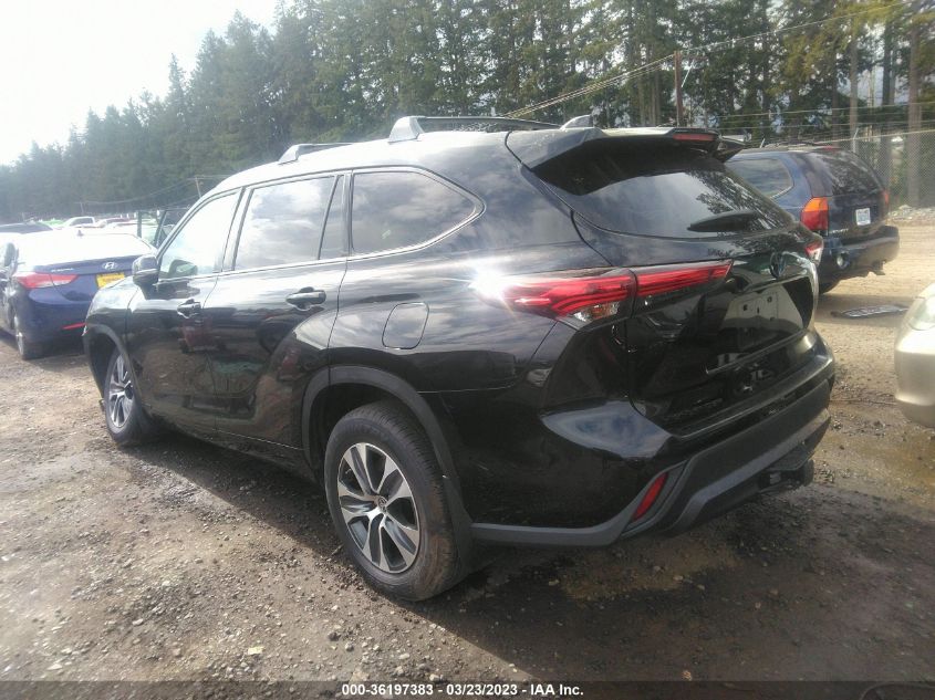 2022 TOYOTA HIGHLANDER HYBRID - 5TDHBRCH3NS562675