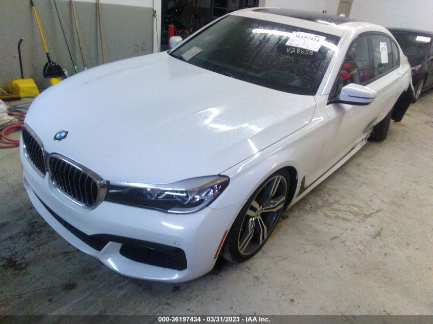 2019 BMW 7 SERIES 740I XDRIVE - WBA7E4C50KGV28658