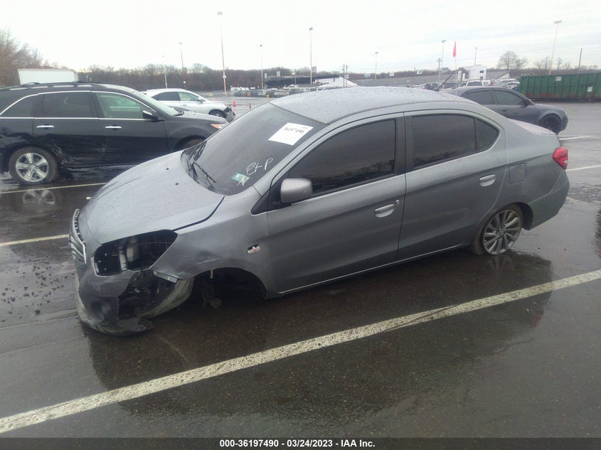 VIN ML32F3FJ0JHF15727 2018 MITSUBISHI MIRAGE G4 ES