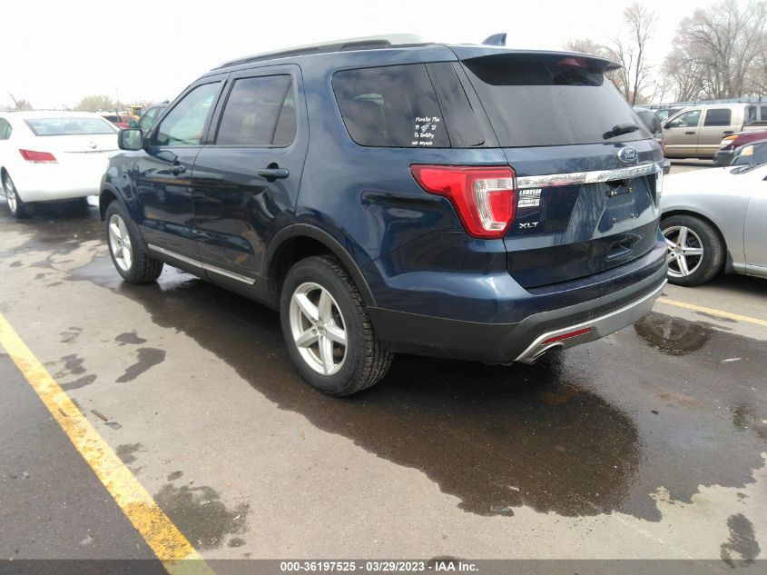 2016 FORD EXPLORER XLT - 1FM5K8DH5GGC22383