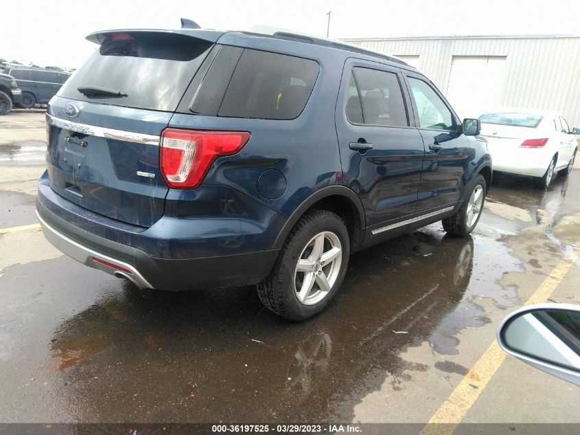 2016 FORD EXPLORER XLT - 1FM5K8DH5GGC22383