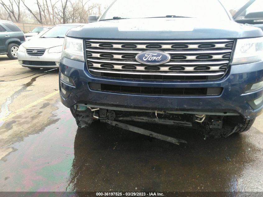 2016 FORD EXPLORER XLT - 1FM5K8DH5GGC22383