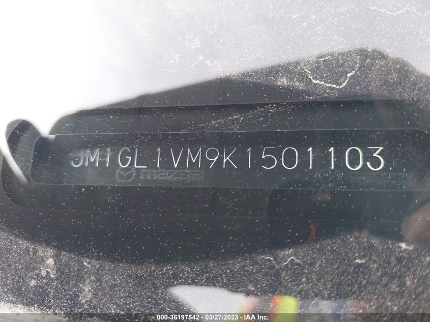 2019 MAZDA MAZDA6 TOURING - JM1GL1VM9K1501103