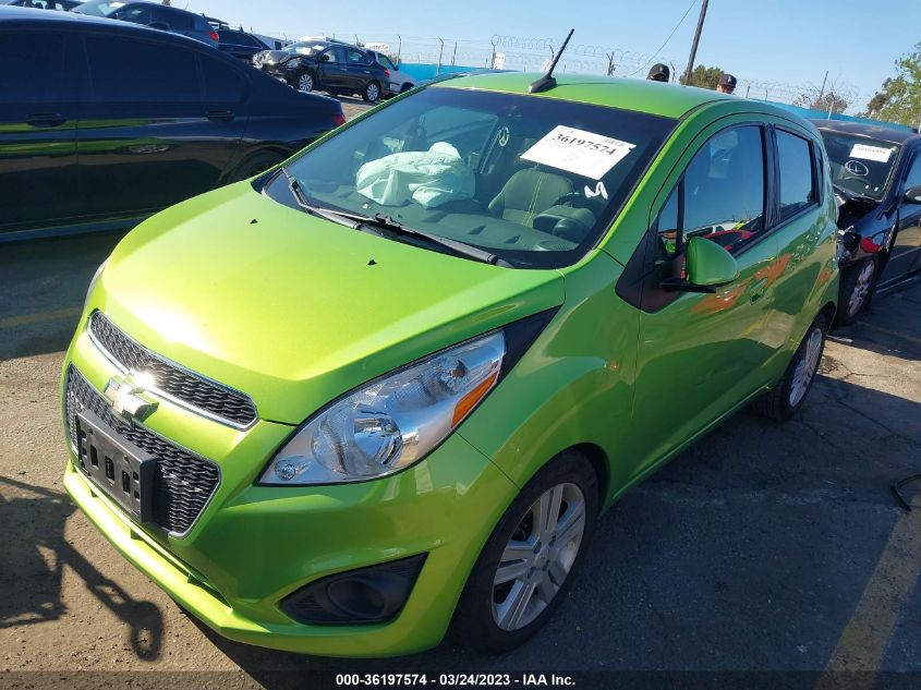 2014 CHEVROLET SPARK LT - KL8CD6S91EC539872