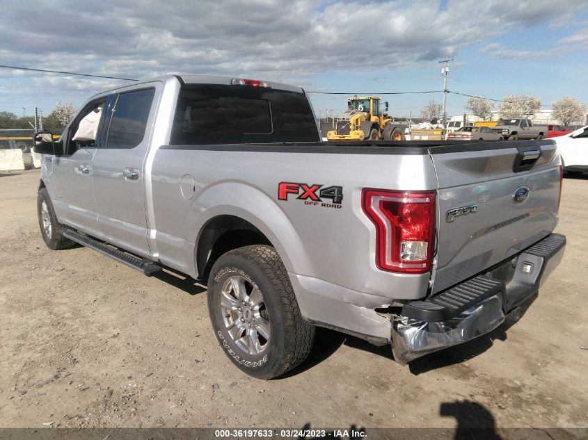 2016 FORD F-150 XLT/XL/LARIAT/PLATINUM - 1FTFW1EG6GFA14545