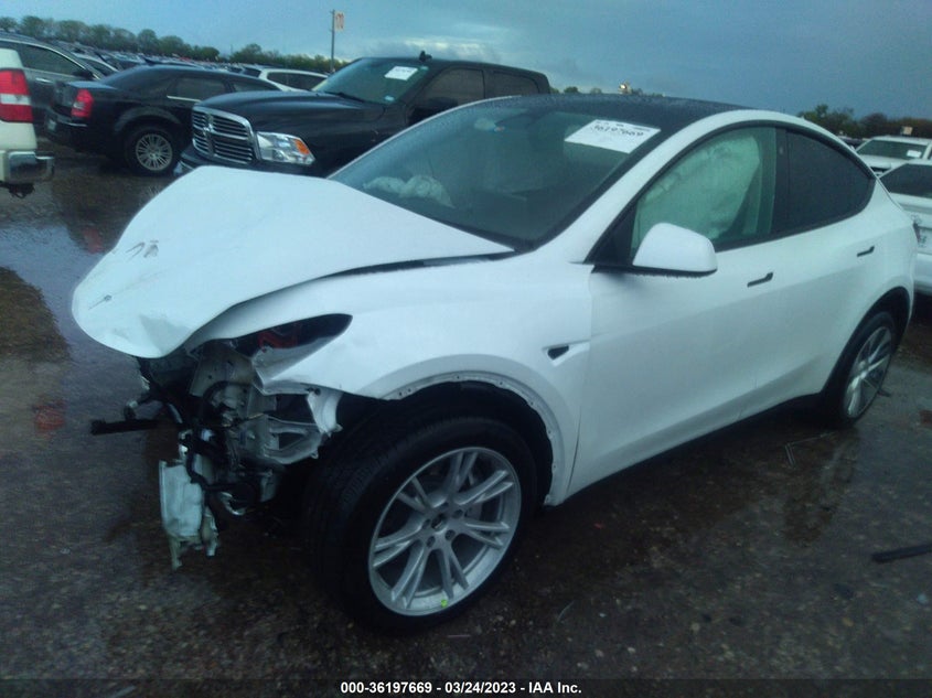 VIN 5YJYGDEE6MF269380 2021 TESLA MODEL Y LONG RANGE