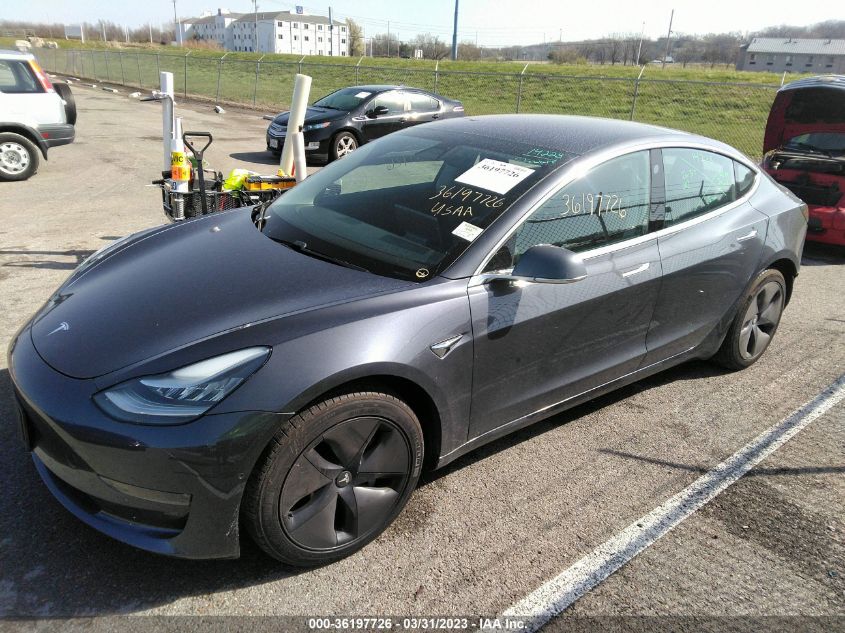 2018 TESLA MODEL 3 RANGE BATTERY - 5YJ3E1EA1JF157612