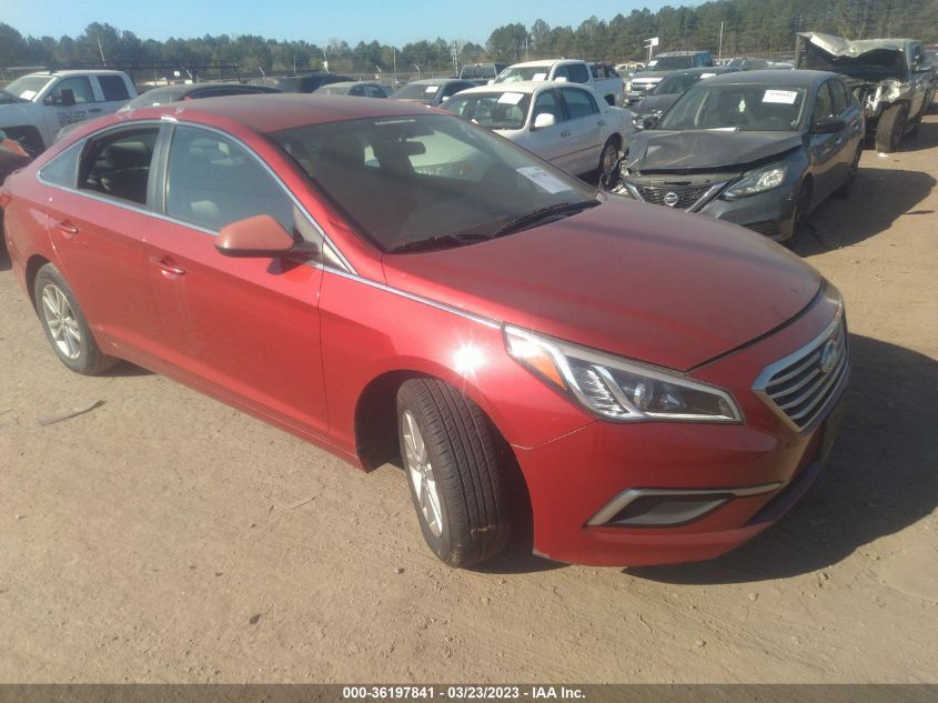 2017 HYUNDAI SONATA 2.4L - 5NPE24AF8HH533688