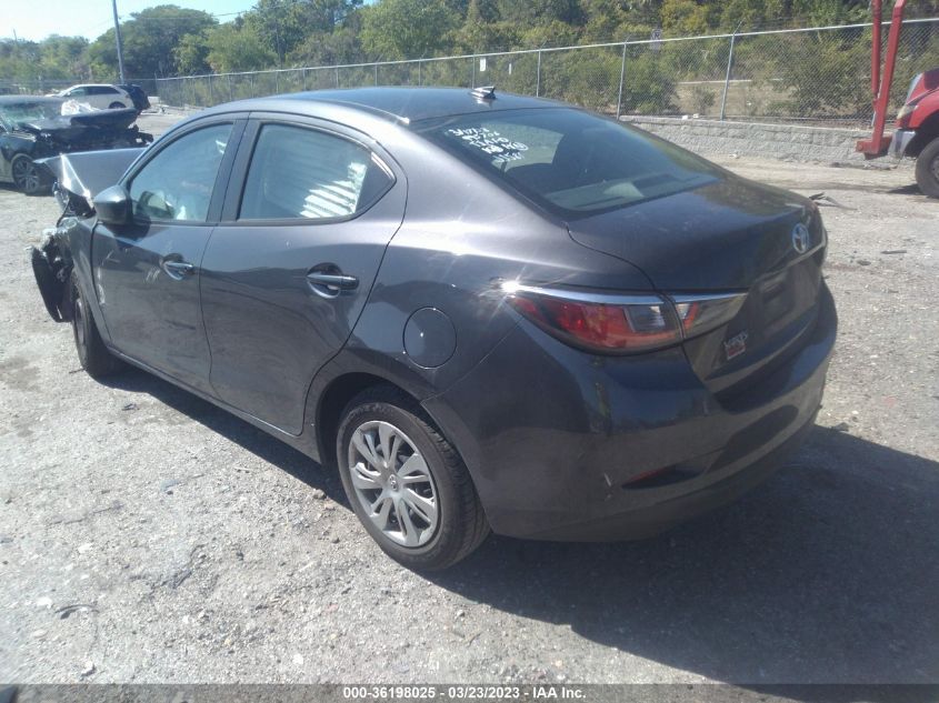 2020 TOYOTA YARIS SEDAN L/LE/XLE 3MYDLBYV6LY708186