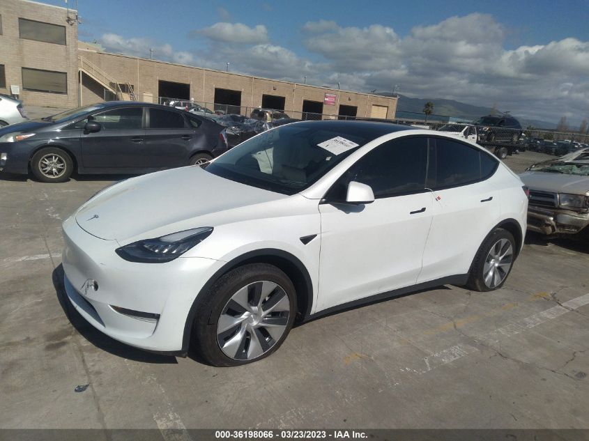 2021 TESLA MODEL Y LONG RANGE - 5YJYGDEE8MF269638