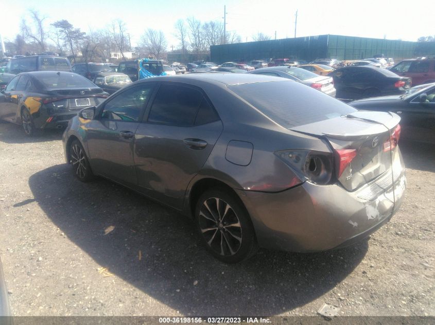 2017 TOYOTA COROLLA L/LE/XLE/SE - 2T1BURHE6HC838472