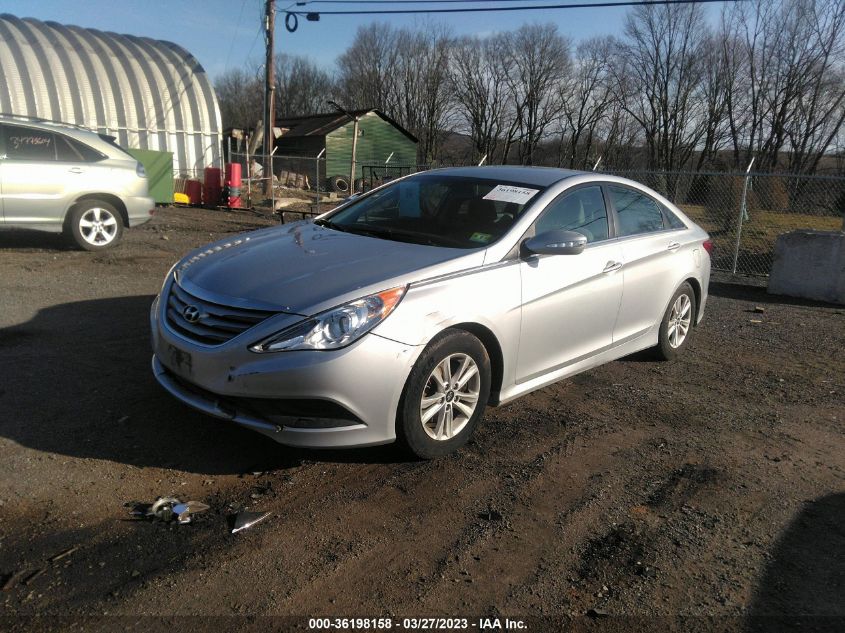 2014 HYUNDAI SONATA GLS - 5NPEB4AC1EH836135