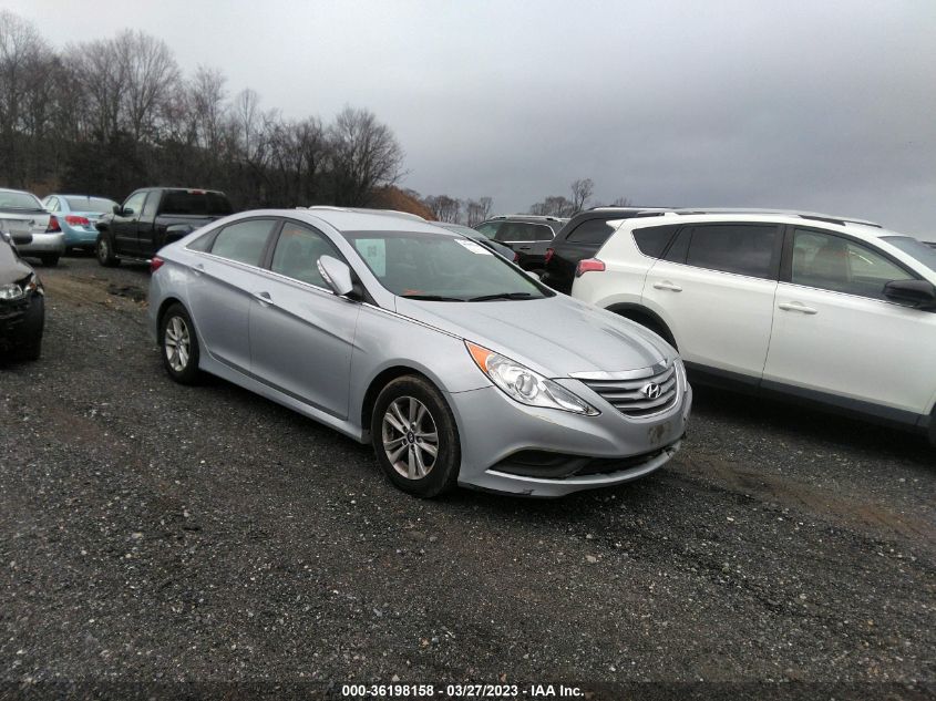 2014 HYUNDAI SONATA GLS - 5NPEB4AC1EH836135