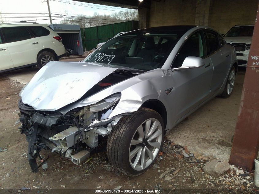 2018 TESLA MODEL 3 RANGE BATTERY - 5YJ3E1EAXJF015369