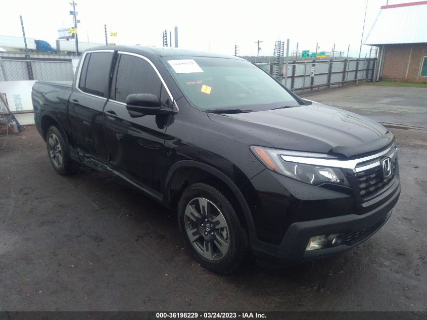 2018 HONDA RIDGELINE RTL-T - 5FPYK3F60JB013917