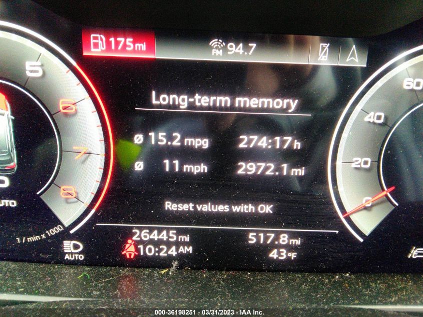 2021 AUDI Q7 PREMIUM PLUS - WA1LXAF72MD010203
