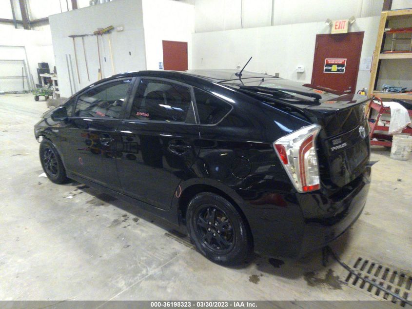 2013 TOYOTA PRIUS ONE/TWO/THREE/FOUR/FIVE - JTDKN3DU7D5549213