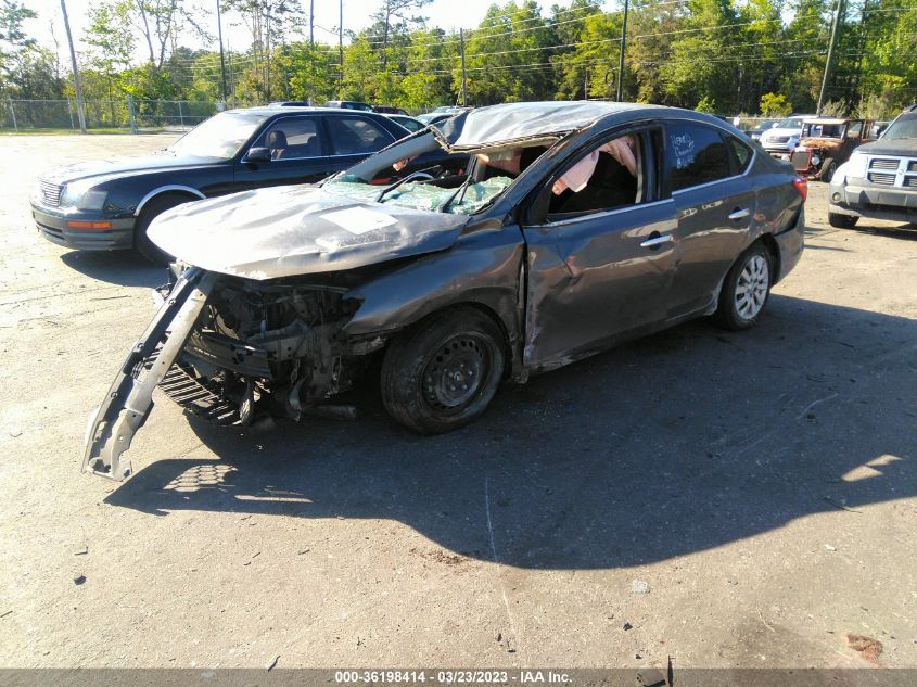 2019 NISSAN SENTRA S - 3N1AB7APXKY386540