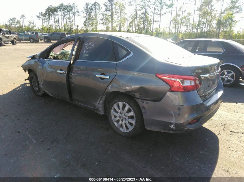 2019 NISSAN SENTRA S - 3N1AB7APXKY386540