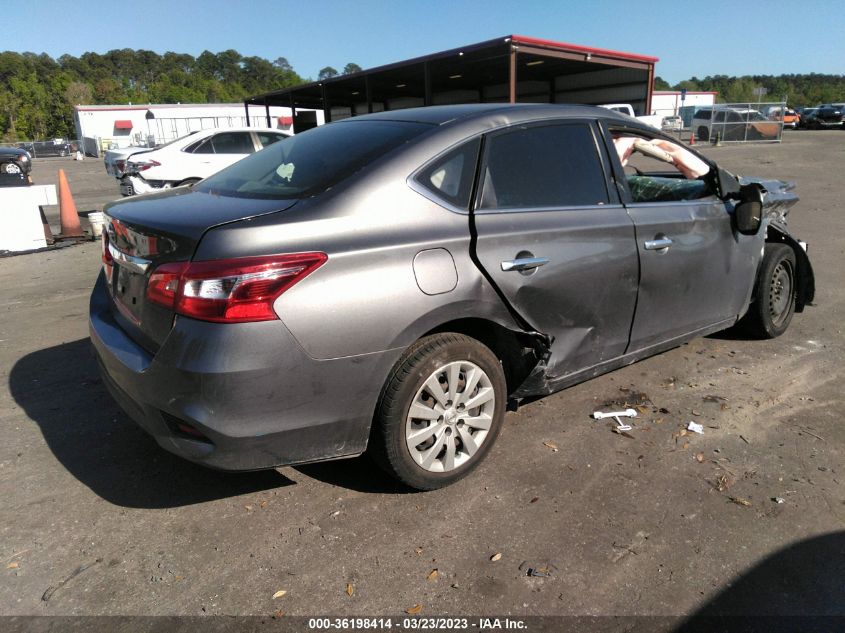 2019 NISSAN SENTRA S - 3N1AB7APXKY386540