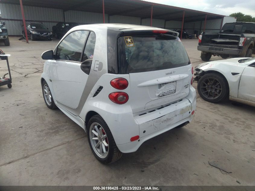 2016 SMART FORTWO ELECTRIC DRIVE PASSION - WMEEJ9AA5GK842654