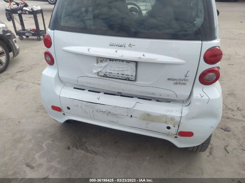 2016 SMART FORTWO ELECTRIC DRIVE PASSION - WMEEJ9AA5GK842654