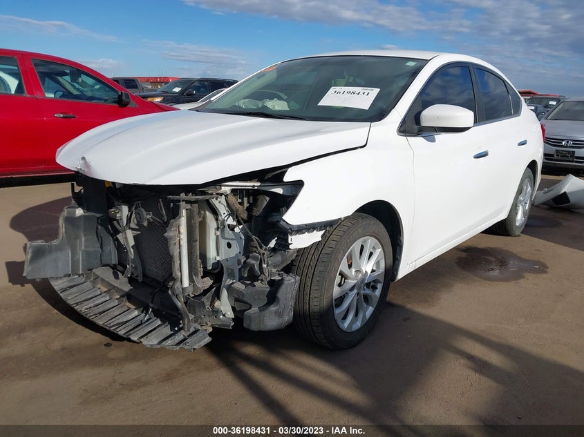 VIN 3N1AB7AP7KY411099 2019 NISSAN SENTRA SV