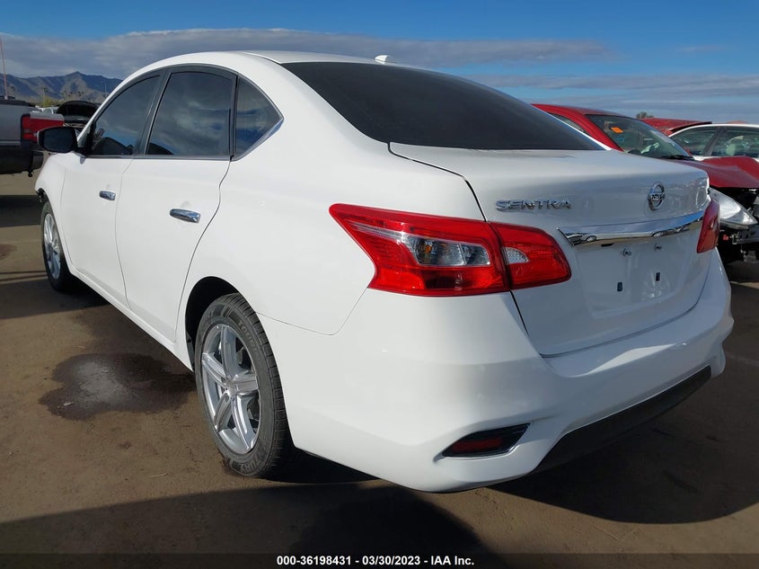 VIN 3N1AB7AP7KY411099 2019 NISSAN SENTRA SV