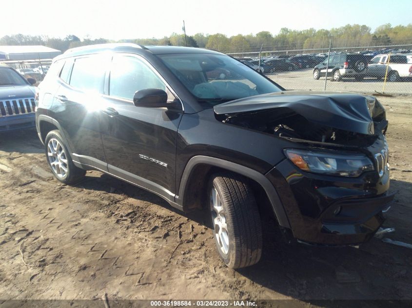 2022 JEEP COMPASS LATITUDE LUX - 3C4NJDFB3NT205695