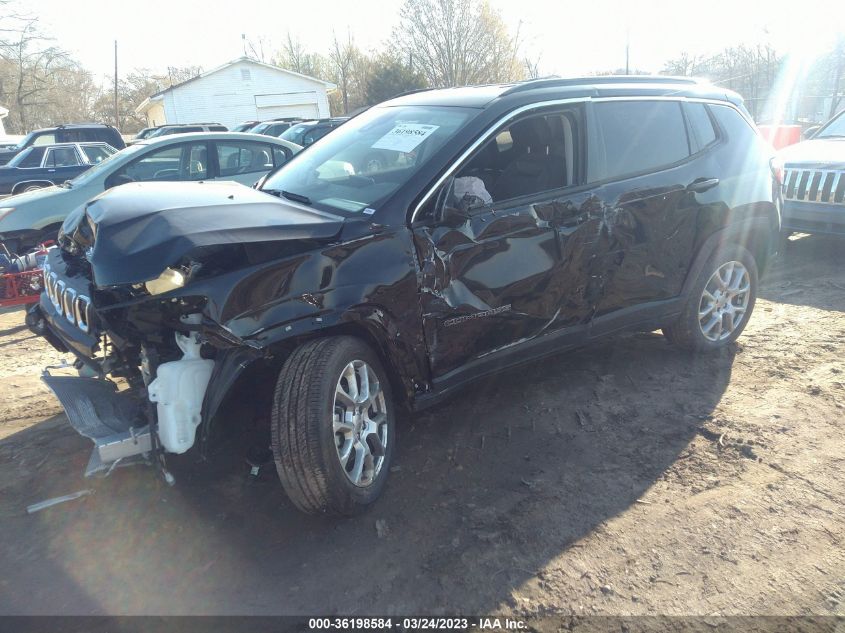 2022 JEEP COMPASS LATITUDE LUX - 3C4NJDFB3NT205695