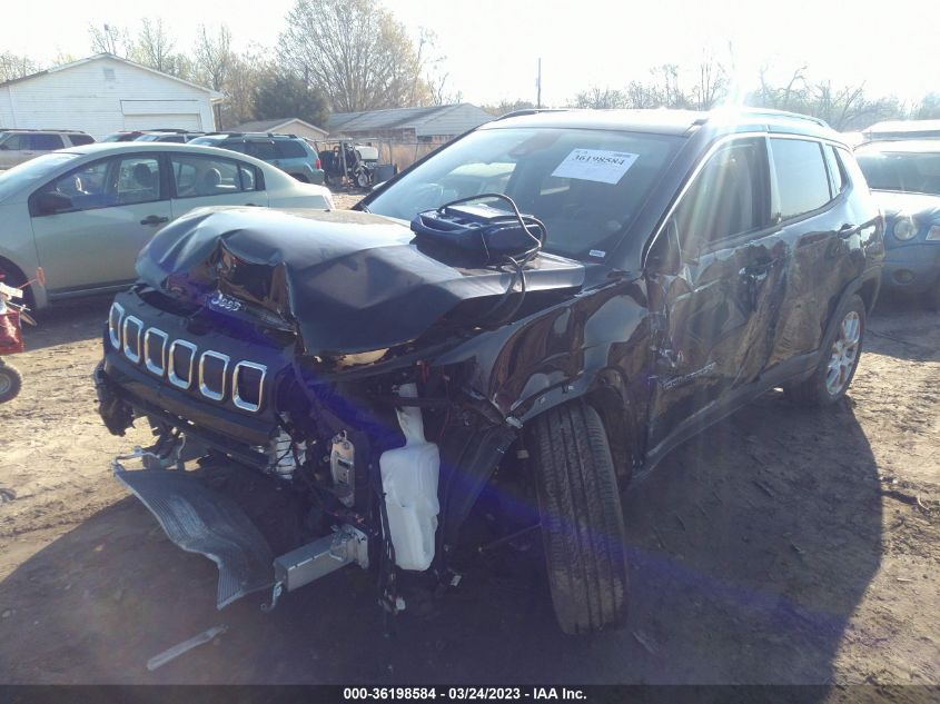 2022 JEEP COMPASS LATITUDE LUX - 3C4NJDFB3NT205695