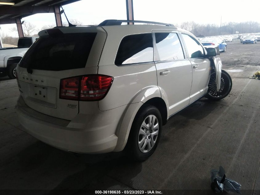 2018 DODGE JOURNEY SE - 3C4PDCAB7JT296269