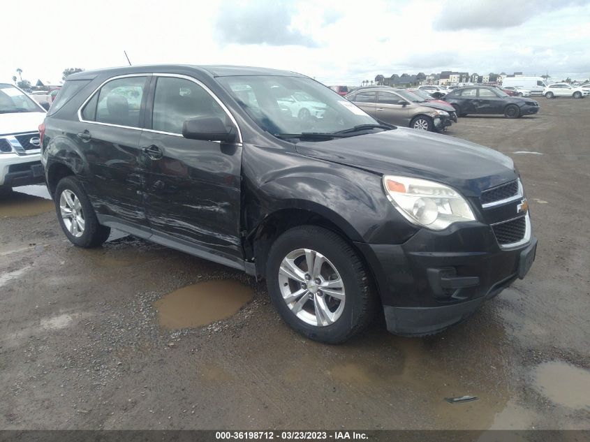 2013 CHEVROLET EQUINOX LS - 2GNALBEK5D6380166