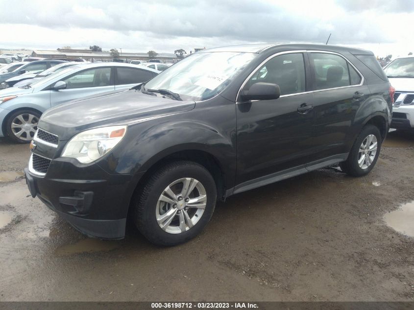 2013 CHEVROLET EQUINOX LS - 2GNALBEK5D6380166