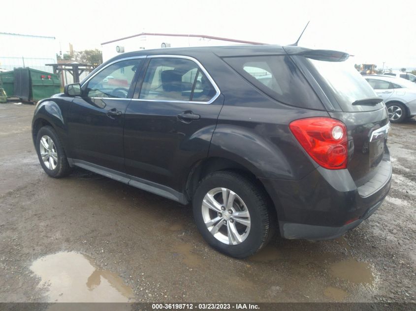 2013 CHEVROLET EQUINOX LS - 2GNALBEK5D6380166