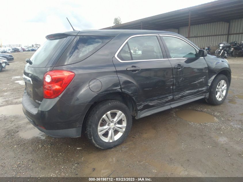 2013 CHEVROLET EQUINOX LS - 2GNALBEK5D6380166