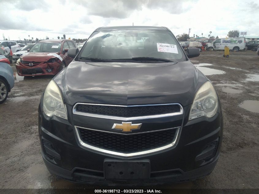 2013 CHEVROLET EQUINOX LS - 2GNALBEK5D6380166