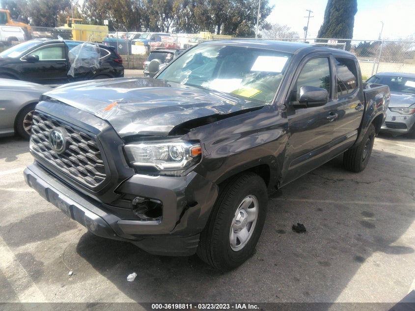 VIN 3TMCZ5AN5MM411228 2021 TOYOTA TACOMA 4WD SR/SR5/TRD SPORT