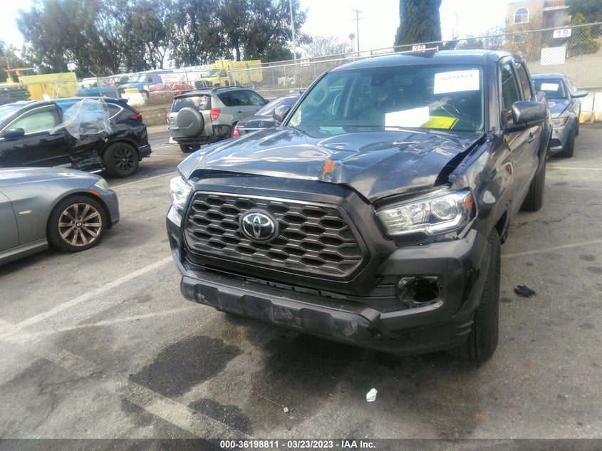 VIN 3TMCZ5AN5MM411228 2021 TOYOTA TACOMA 4WD SR/SR5/TRD SPORT
