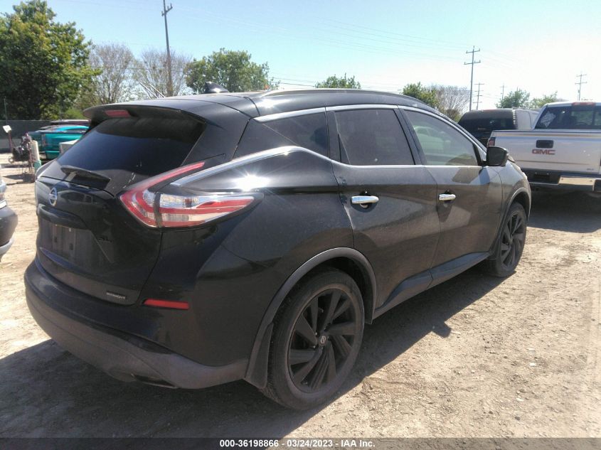 2018 NISSAN MURANO SL - 5N1AZ2MG1JN119611