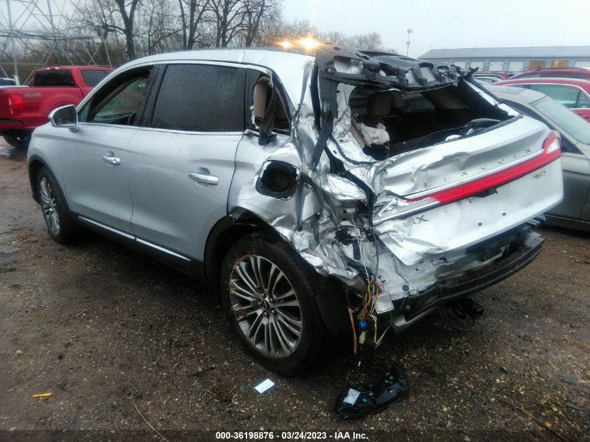 2016 LINCOLN MKX RESERVE - 2LMTJ8LR2GBL47387