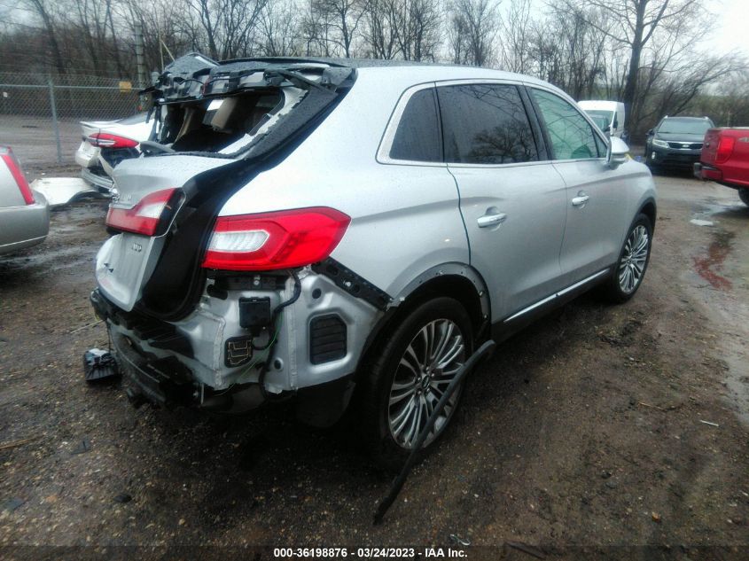 2016 LINCOLN MKX RESERVE - 2LMTJ8LR2GBL47387
