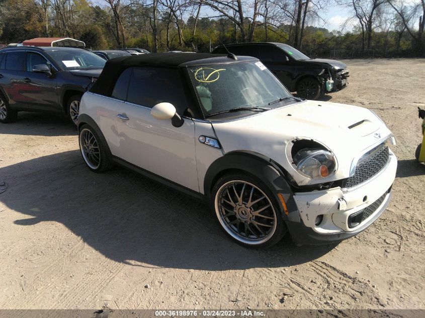 2015 MINI COOPER CONVERTIBLE S - WMWZP3C58F2A91639