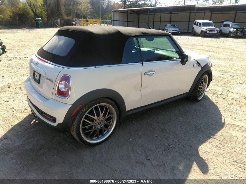 2015 MINI COOPER CONVERTIBLE S - WMWZP3C58F2A91639