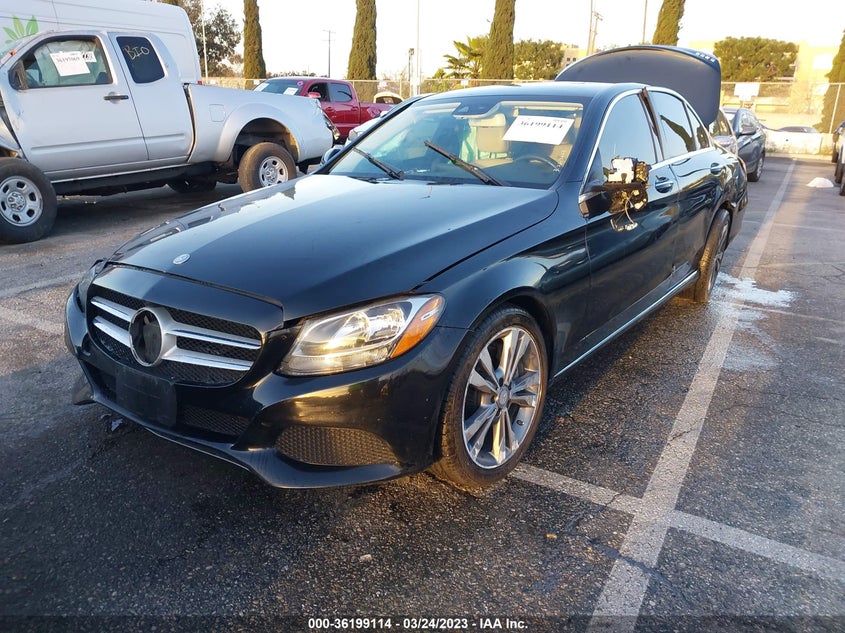 VIN 55SWF4JB4HU195998 2017 MERCEDES-BENZ C-CLASS C 300