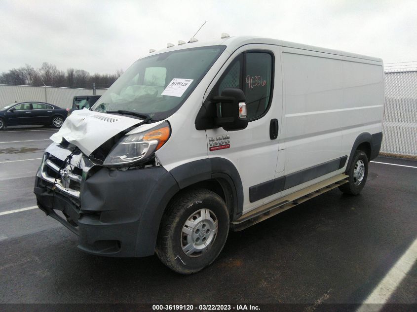2016 RAM PROMASTER 1500 LOW ROOF 3C6TRVAG3GE115289